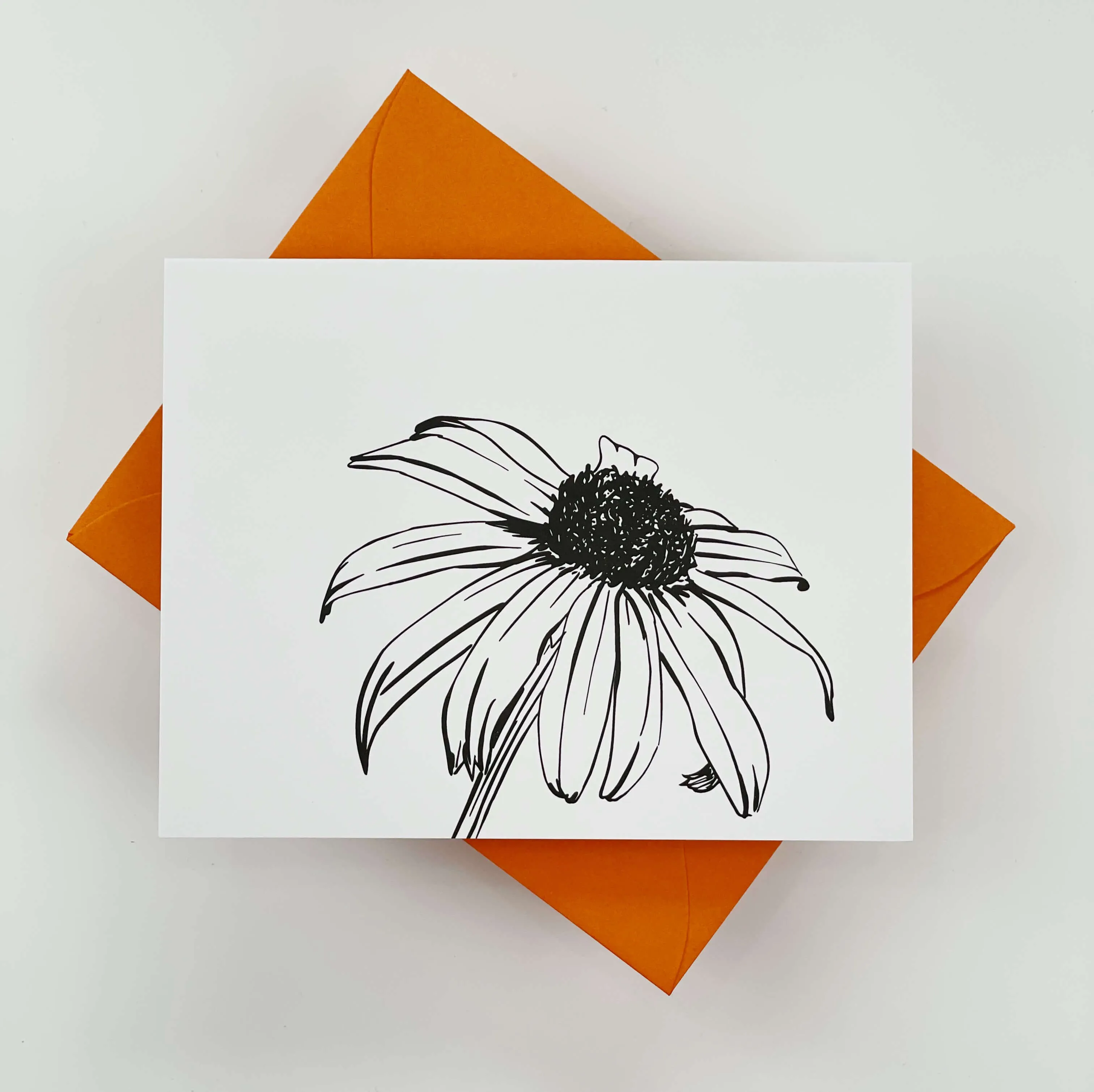 Black Eyed Susan Floral Card