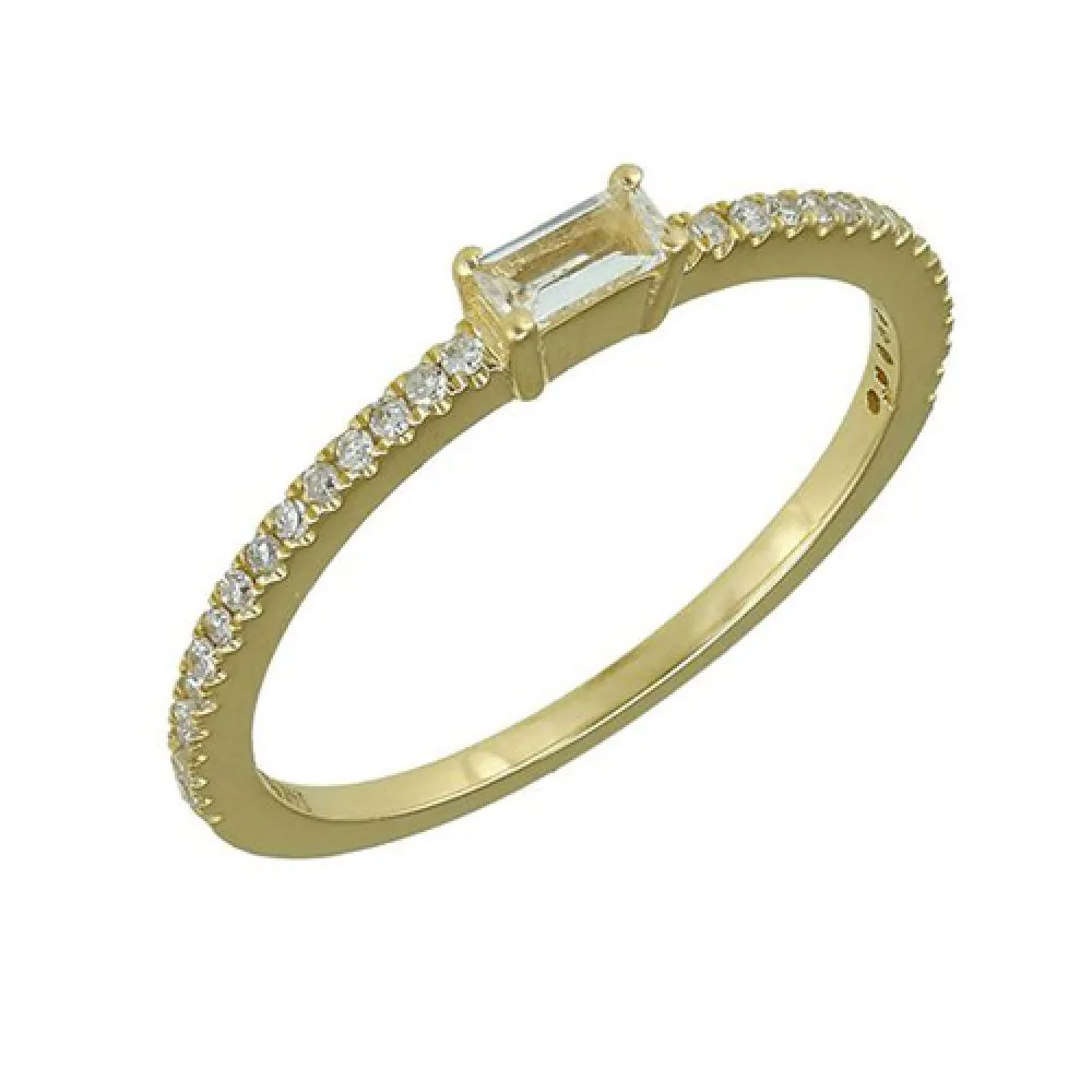 Diamond & Blue Sapphire Band in US Size 6