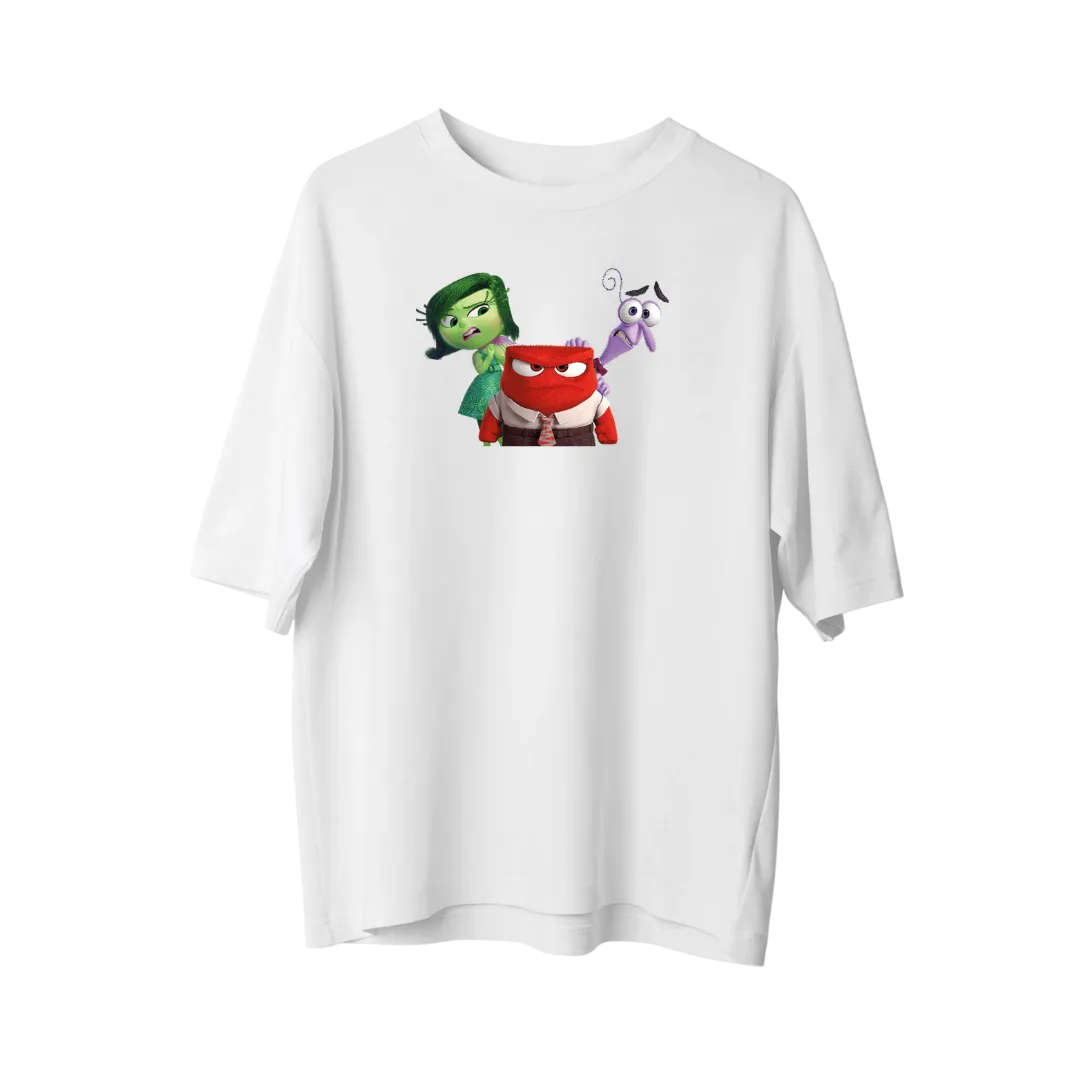 Disgust Sadness Fear - Oversize T-shirt
