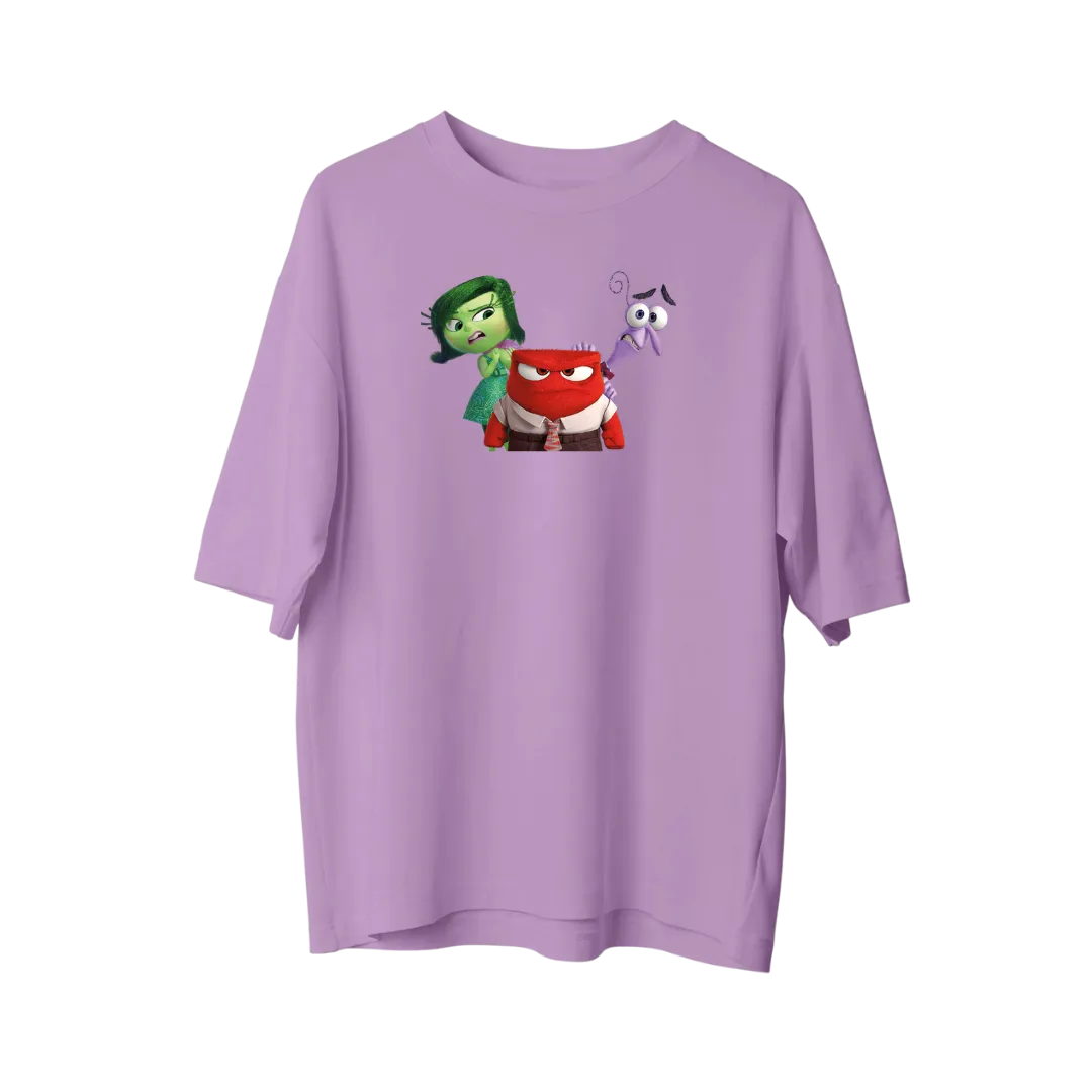 Disgust Sadness Fear - Oversize T-shirt