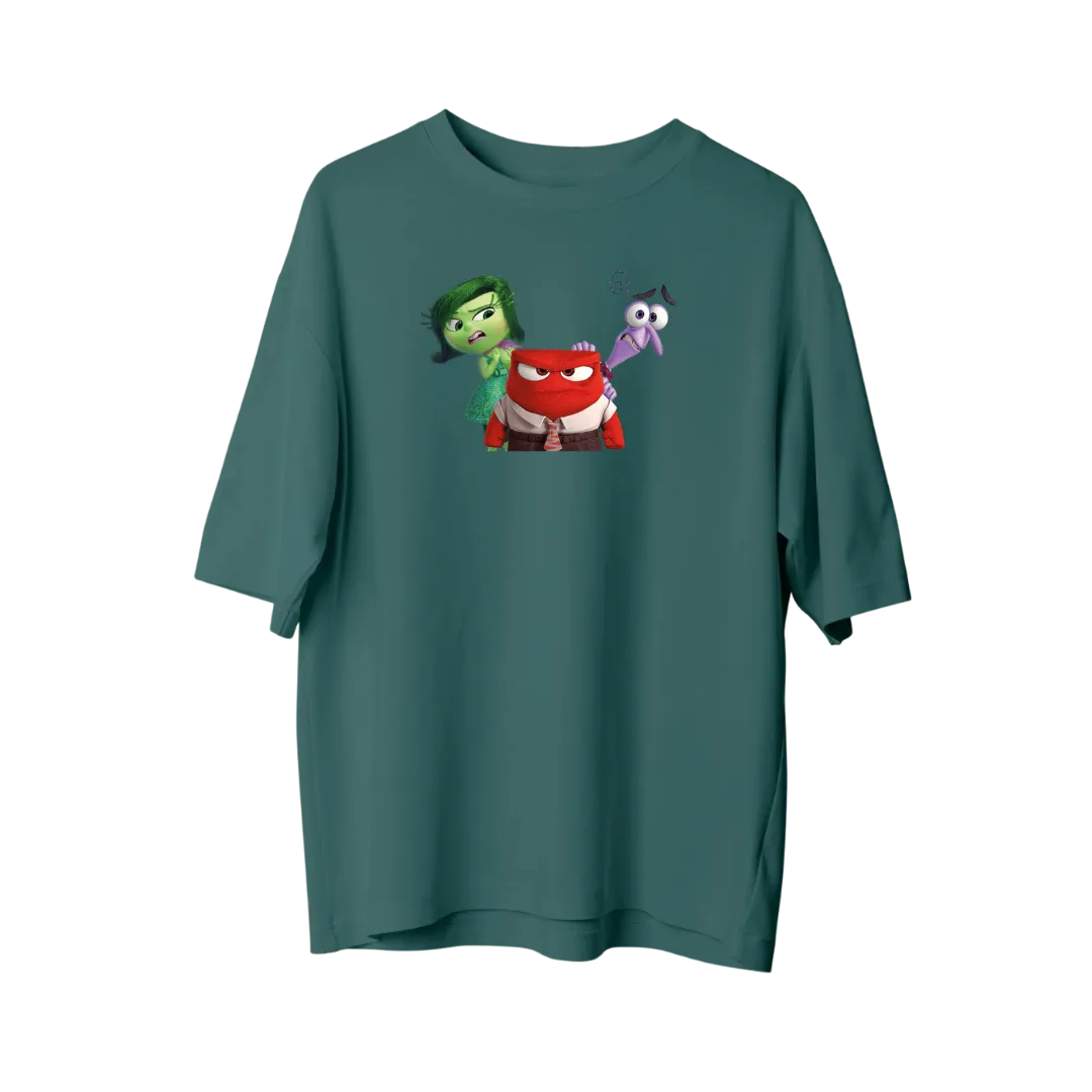 Disgust Sadness Fear - Oversize T-shirt
