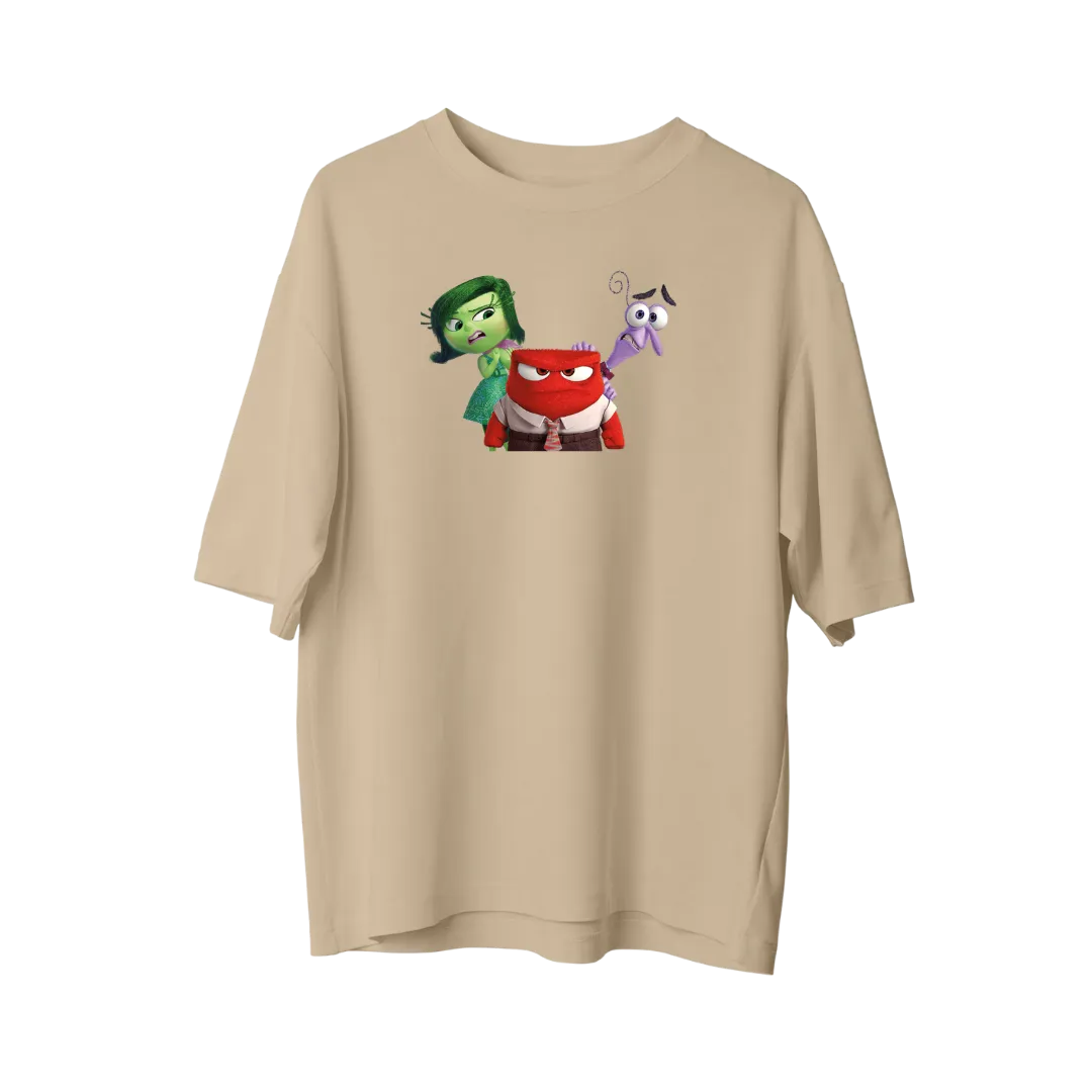 Disgust Sadness Fear - Oversize T-shirt