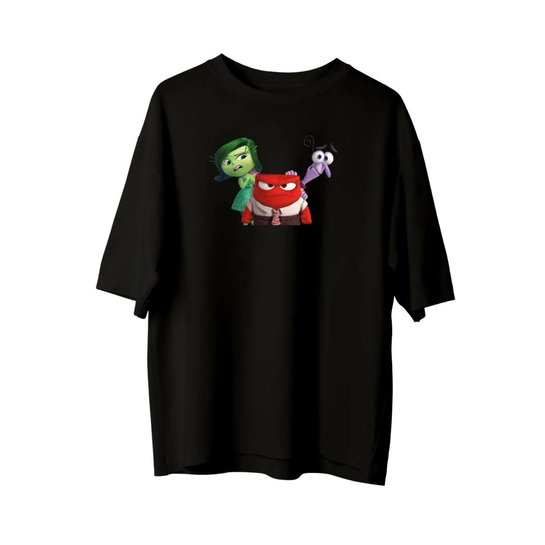 Disgust Sadness Fear - Oversize T-shirt