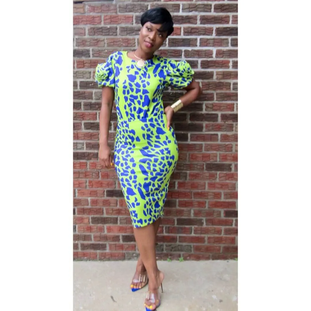 Fierce Beauty Blue-Lime Set