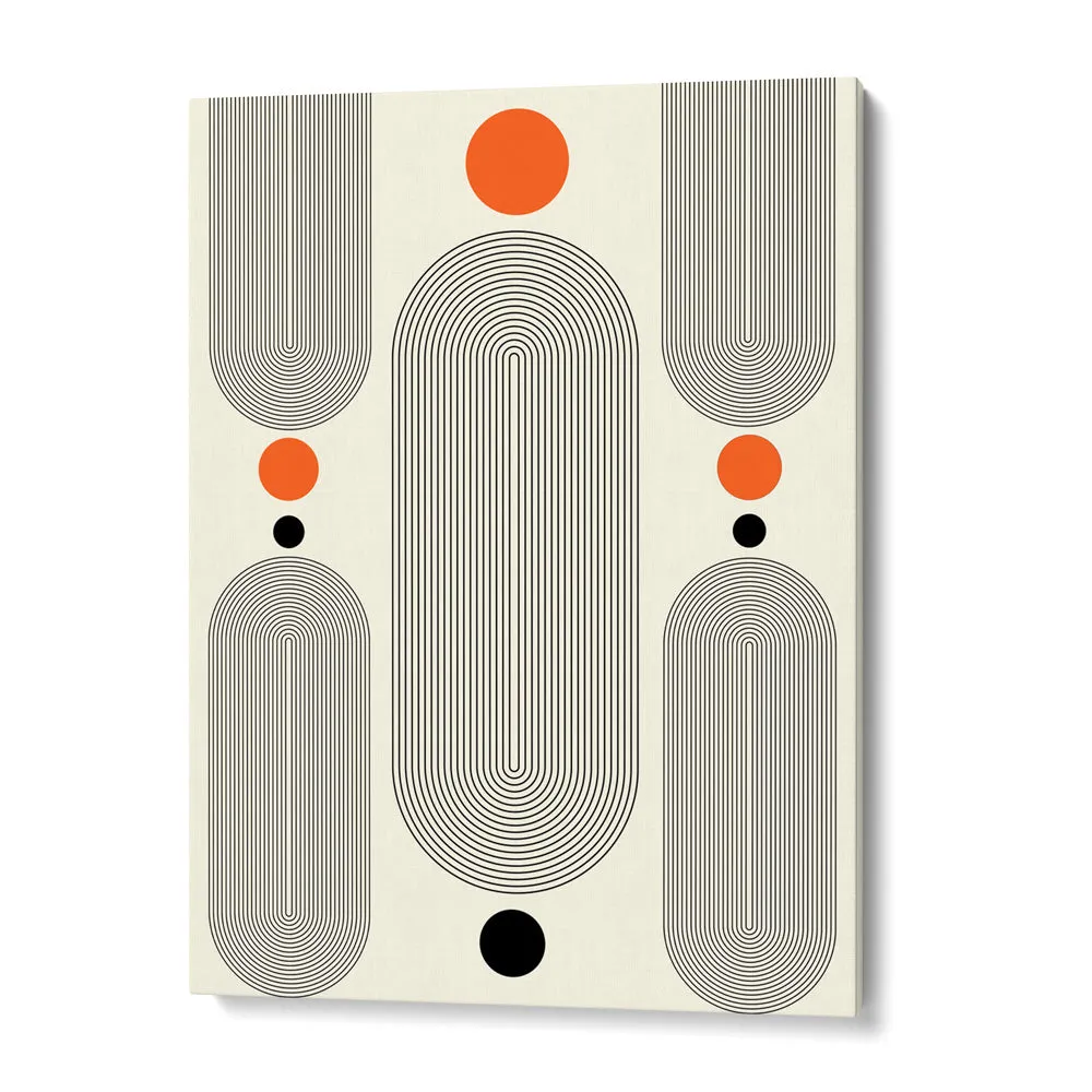 Geometric Capsule - II Abstract Painting