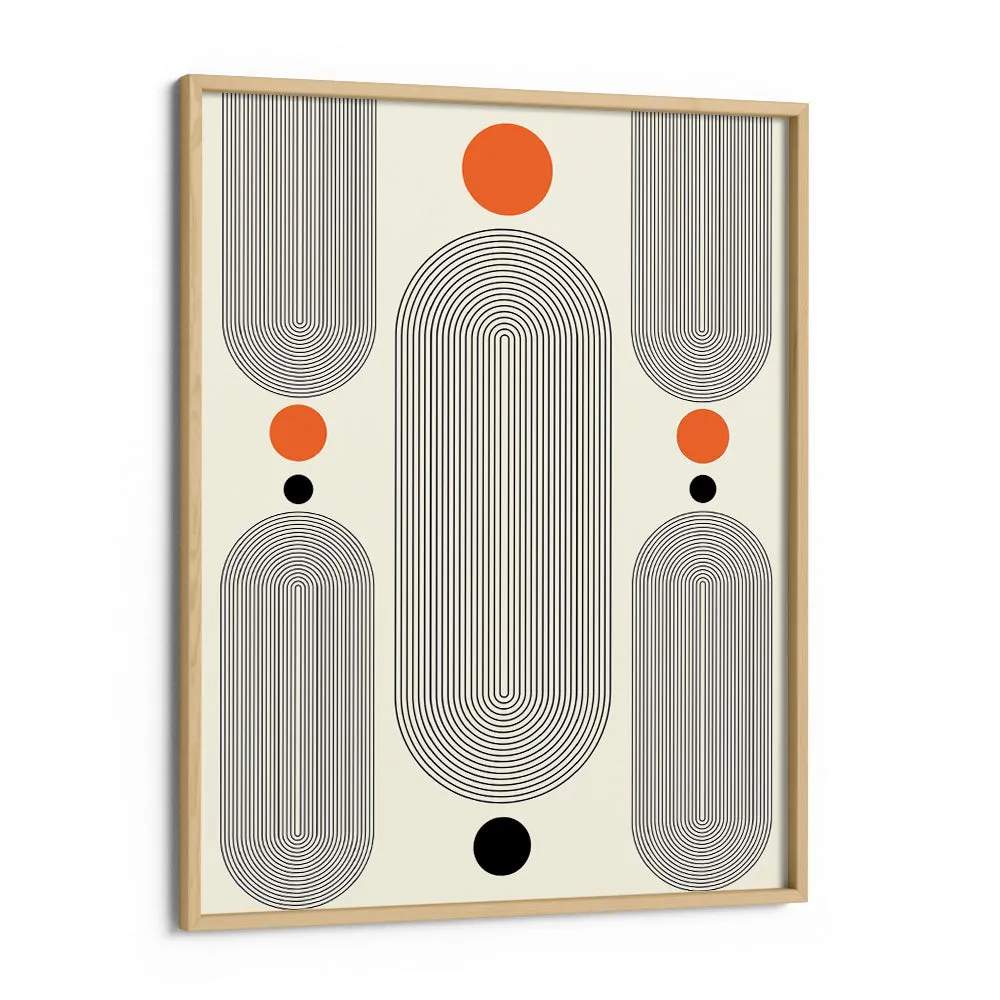Geometric Capsule - II Abstract Painting