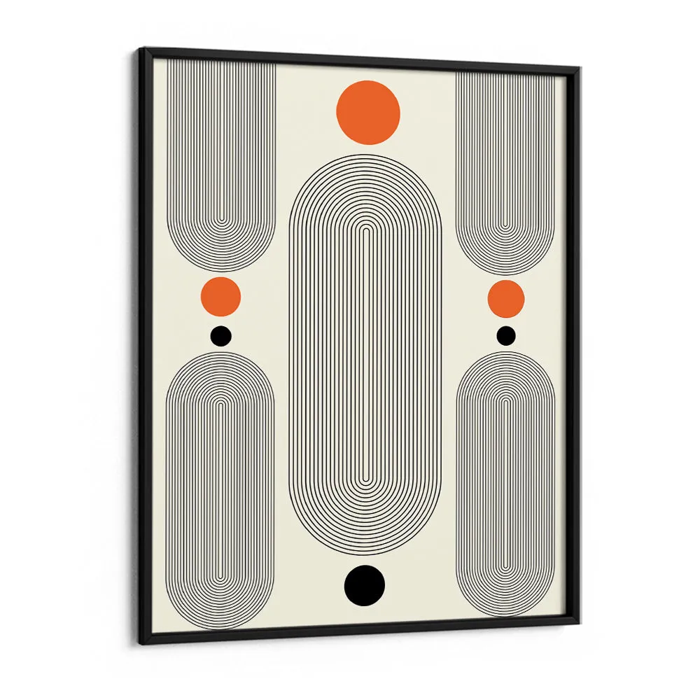 Geometric Capsule - II Abstract Painting