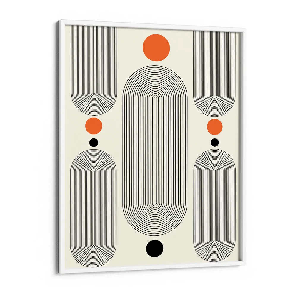 Geometric Capsule - II Abstract Painting