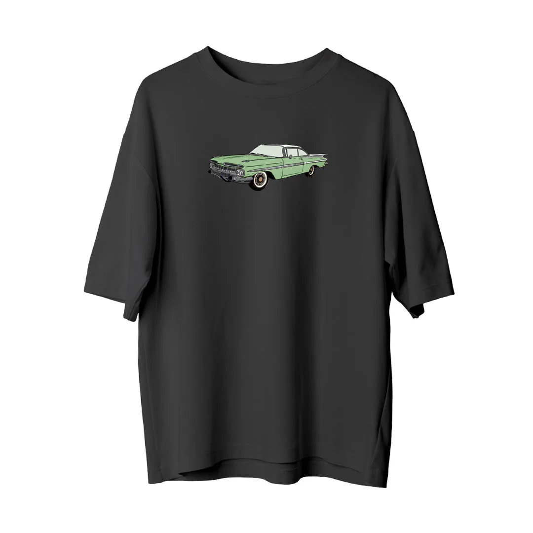 Green Car - Oversize T-Shirt