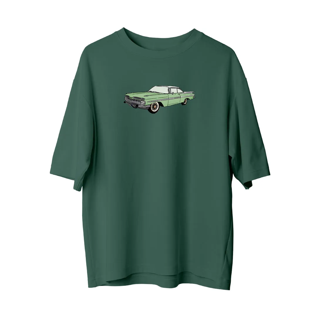 Green Car - Oversize T-Shirt