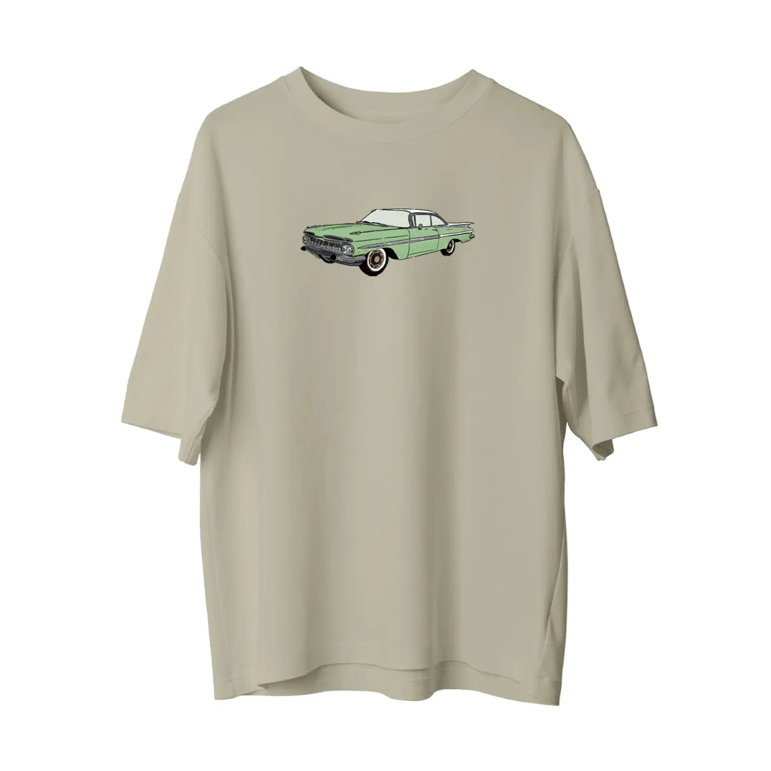 Green Car - Oversize T-Shirt