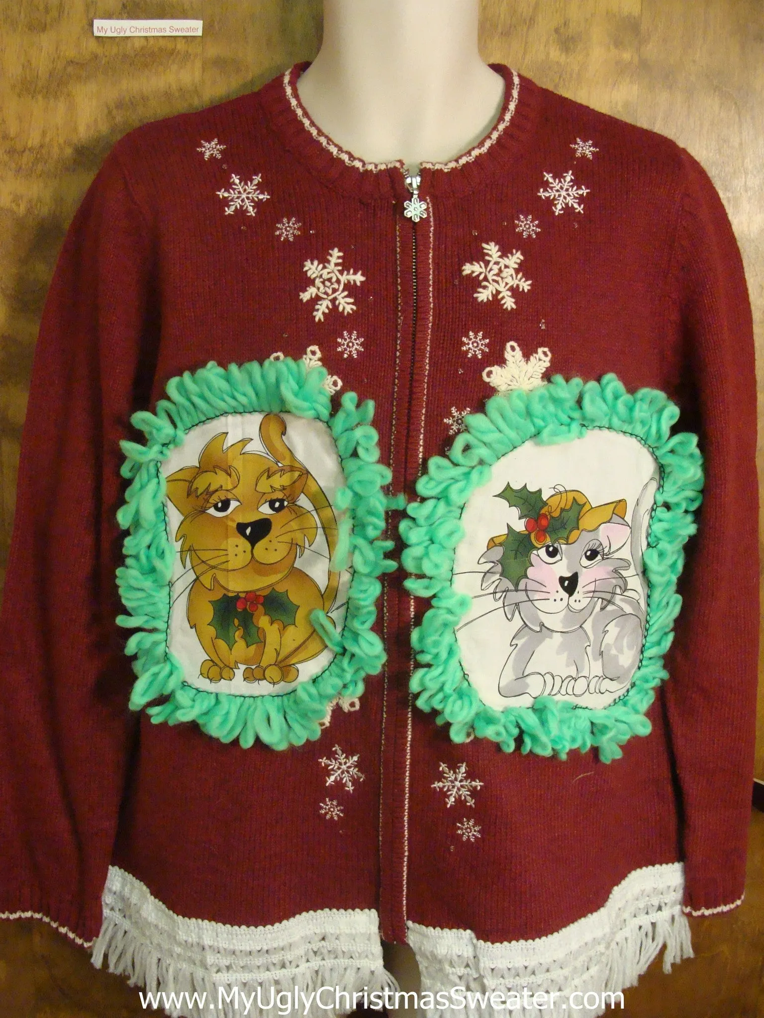Holidays Cheesy Cat Christmas Sweater