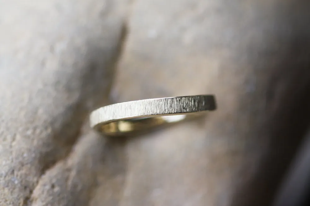 Minimalist 14K Gold Stacking rings