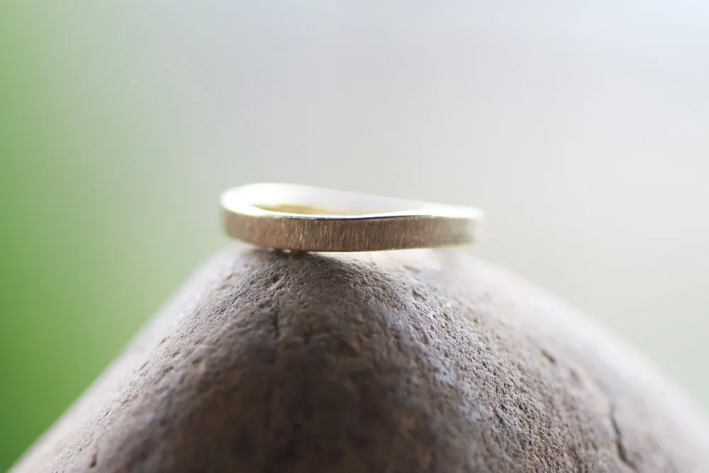Minimalist 14K Gold Stacking rings
