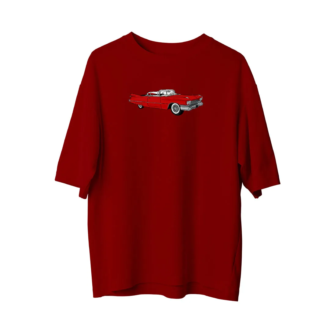 Red Car - Oversize T-Shirt