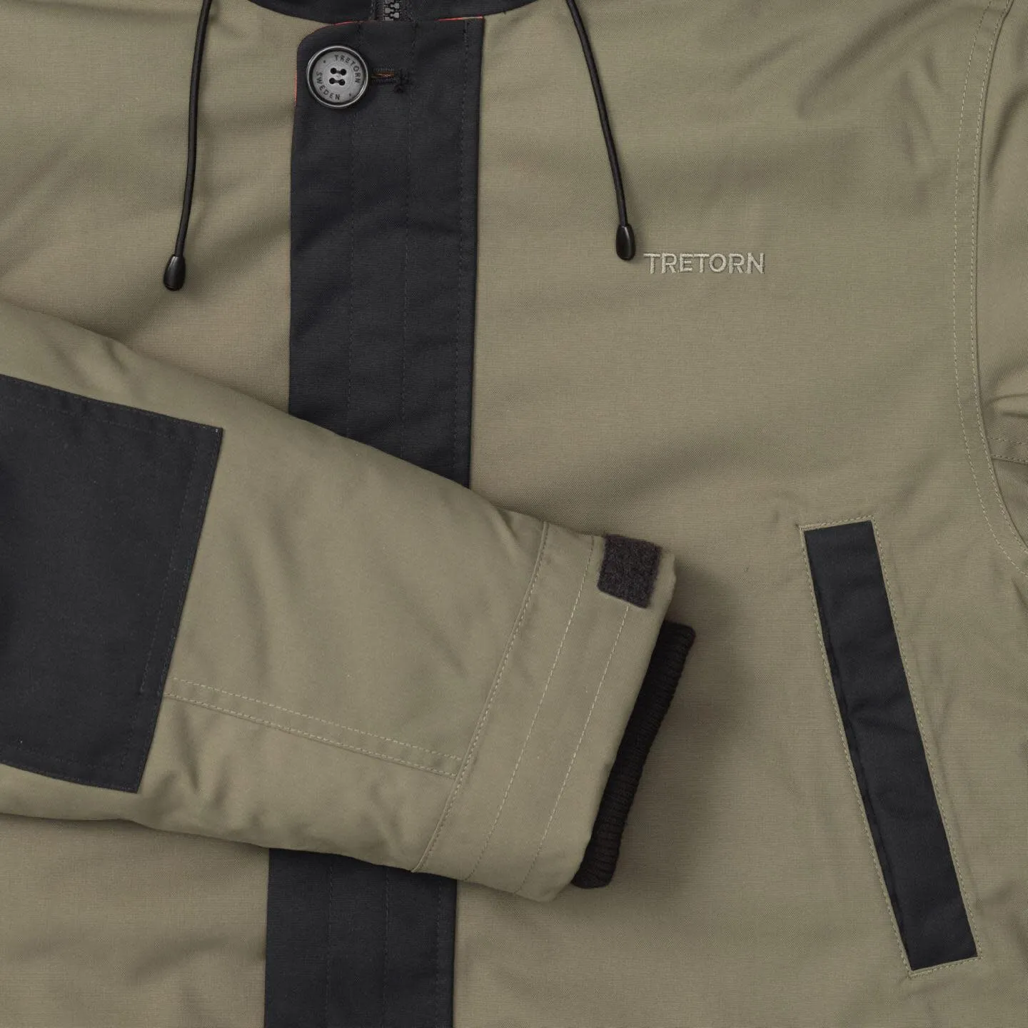 Tretorn Men&#x27;s Coast Parka Field Green | Buy Tretorn Men&#x27;s Coast Parka Field Green here | Outnorth