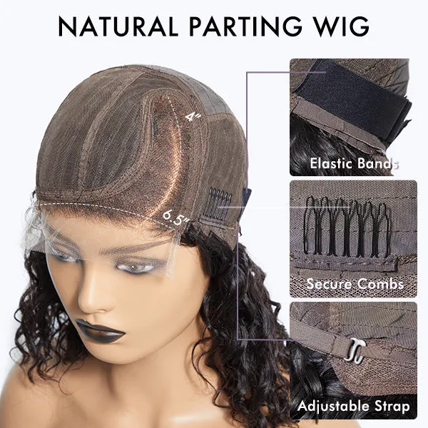 Weekly Special  | Layered Blowout Salt and Pepper Glueless Grey Wig Minimalist HD Lace Shoulder Length Wavy Wig